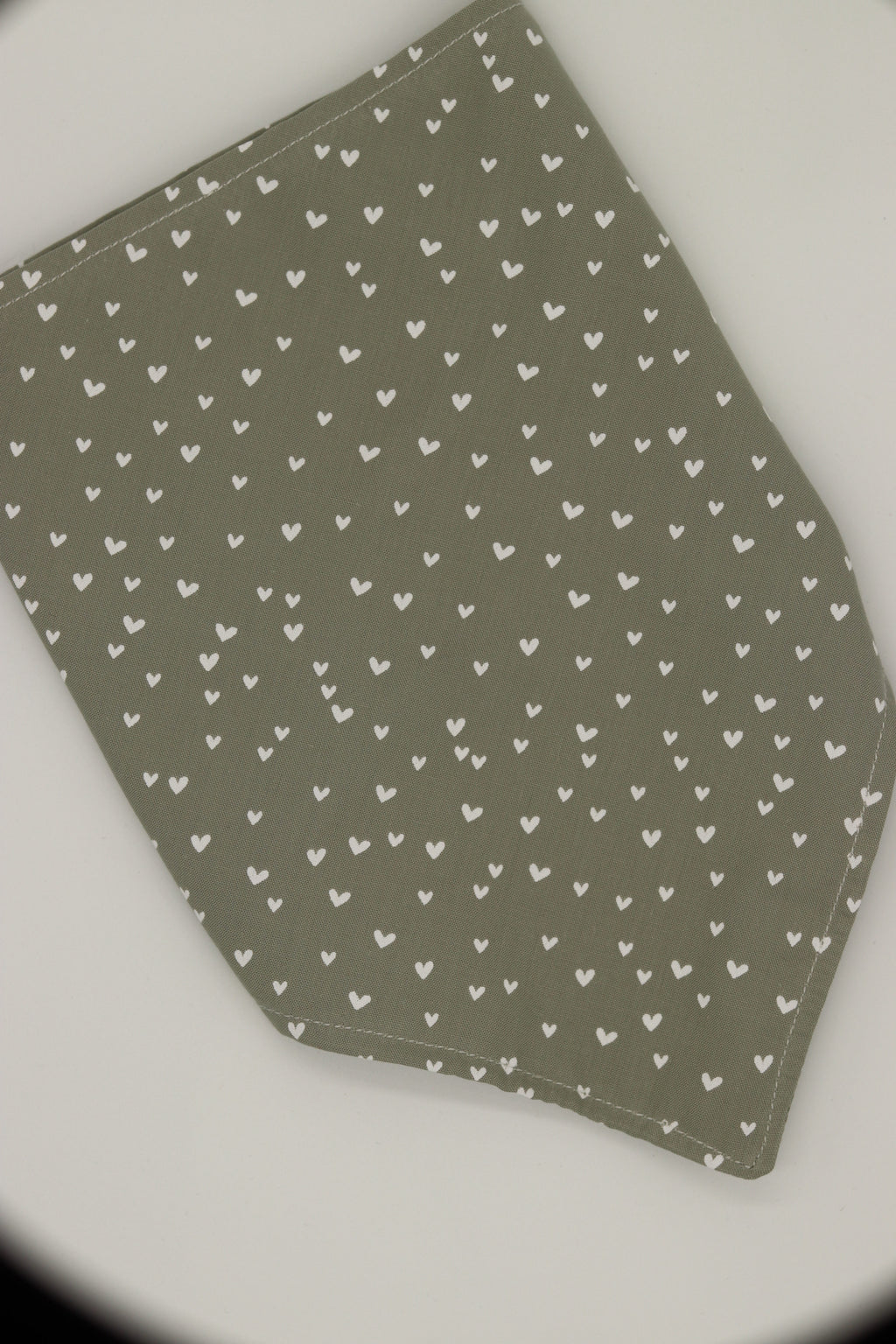 Bandana p’tit coeur vert