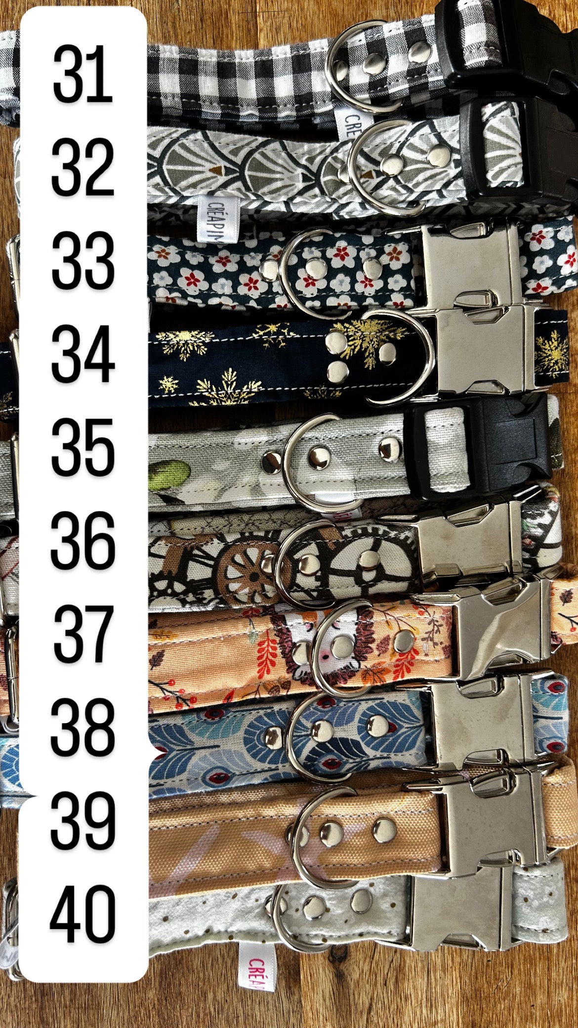 Collier M destockage