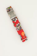 Collier Calaveras rouge