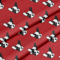 Bandana bouledogues rouge